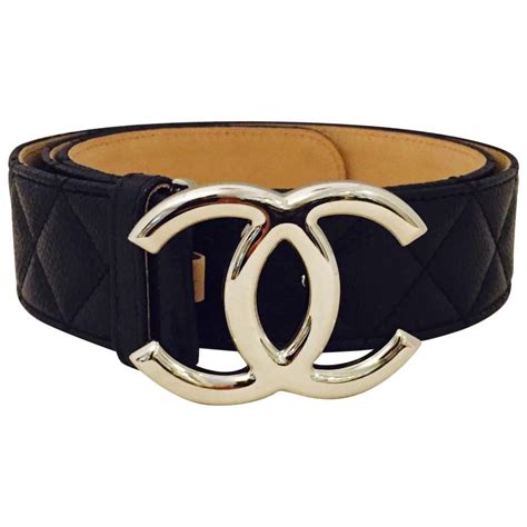 coco chanel leather belt|belt chanel price.